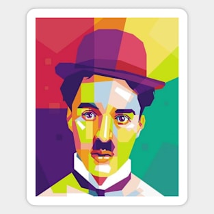 Charlie Chaplin wpap Magnet